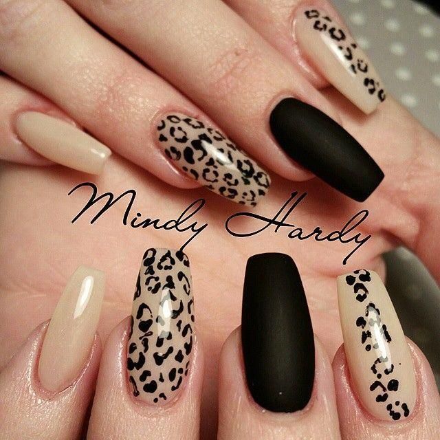 Leopard Nail Extension